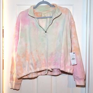 NWT Southern Spirit Cropped Sweatshirt sz XL